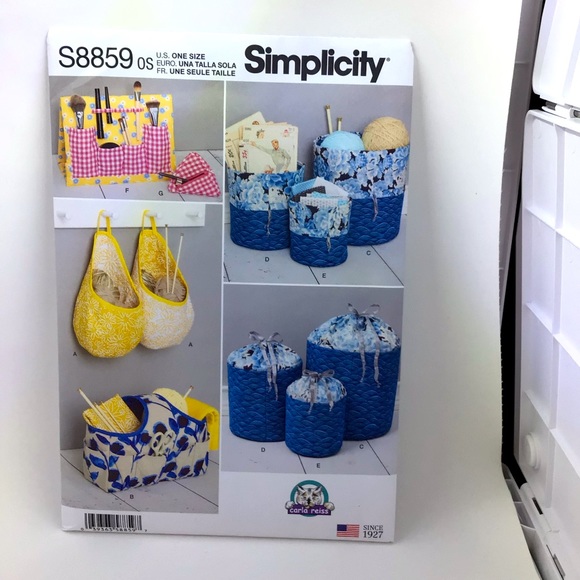 SIMPLICITY PATTERN 8859 - Organizers - Picture 6 of 6